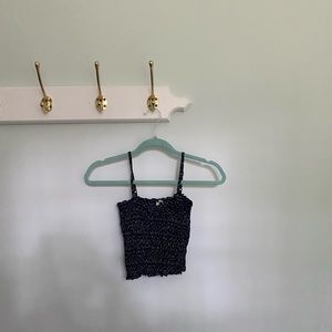 BRANDY MELVILLE JOHN GALT ruched floral tank